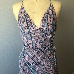 Two arrows wrap dress
